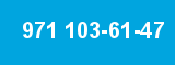 971 103-61-47